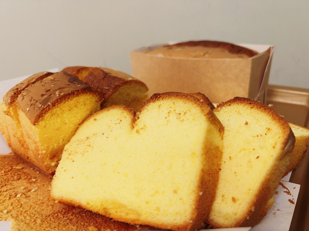 两种口味金枕蛋糕 | 不塌陷 无泡打粉