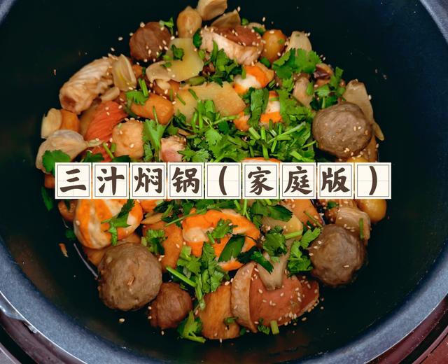 三汁焖锅(家庭版)电饭锅 三汁焖锅(家庭版)电饭锅