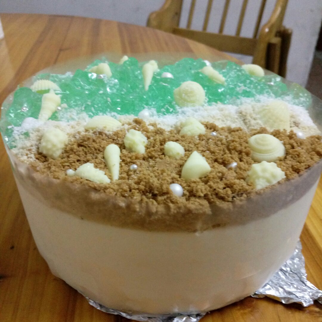 海洋酸奶慕斯蛋糕