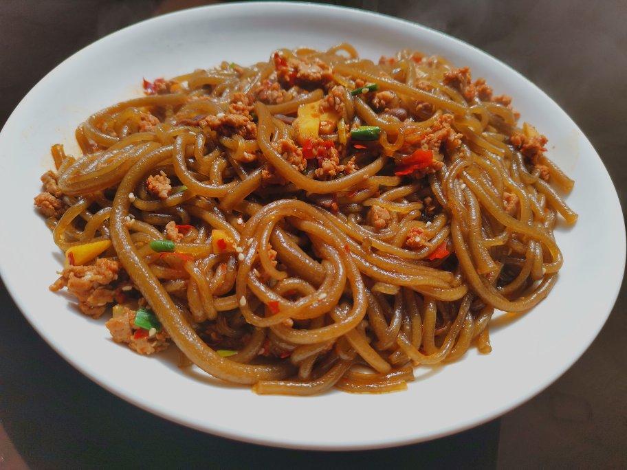 蚂蚁上树(肉末炒粉丝)超下饭‼️十分钟搞定