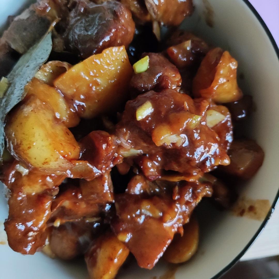 🔥巨好吃的红烧排骨炖土豆❗️懒人版轻松做拿手菜