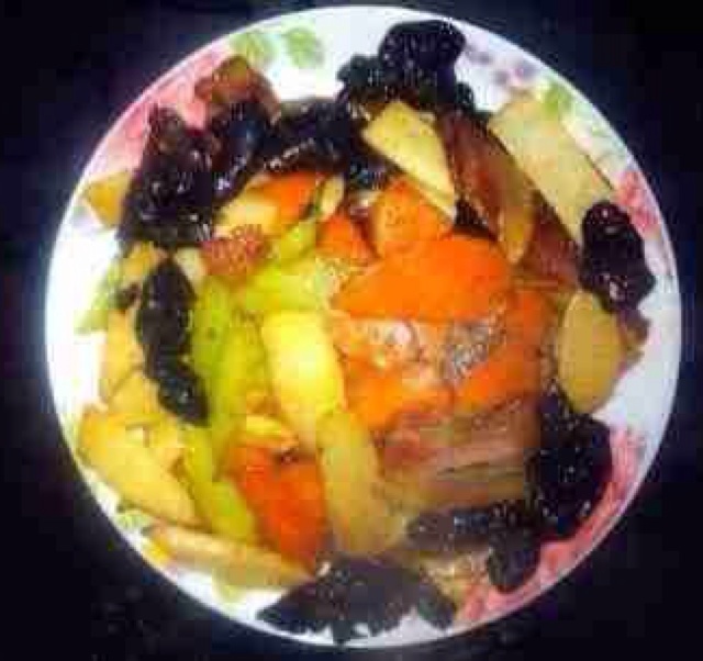 木耳胡萝卜炒肉片