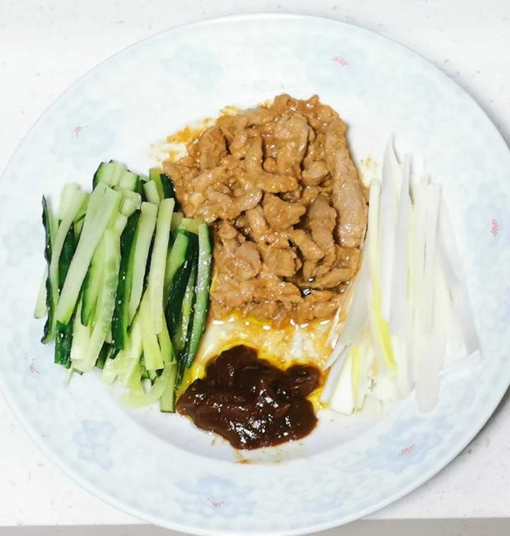 传统做法 京酱肉丝