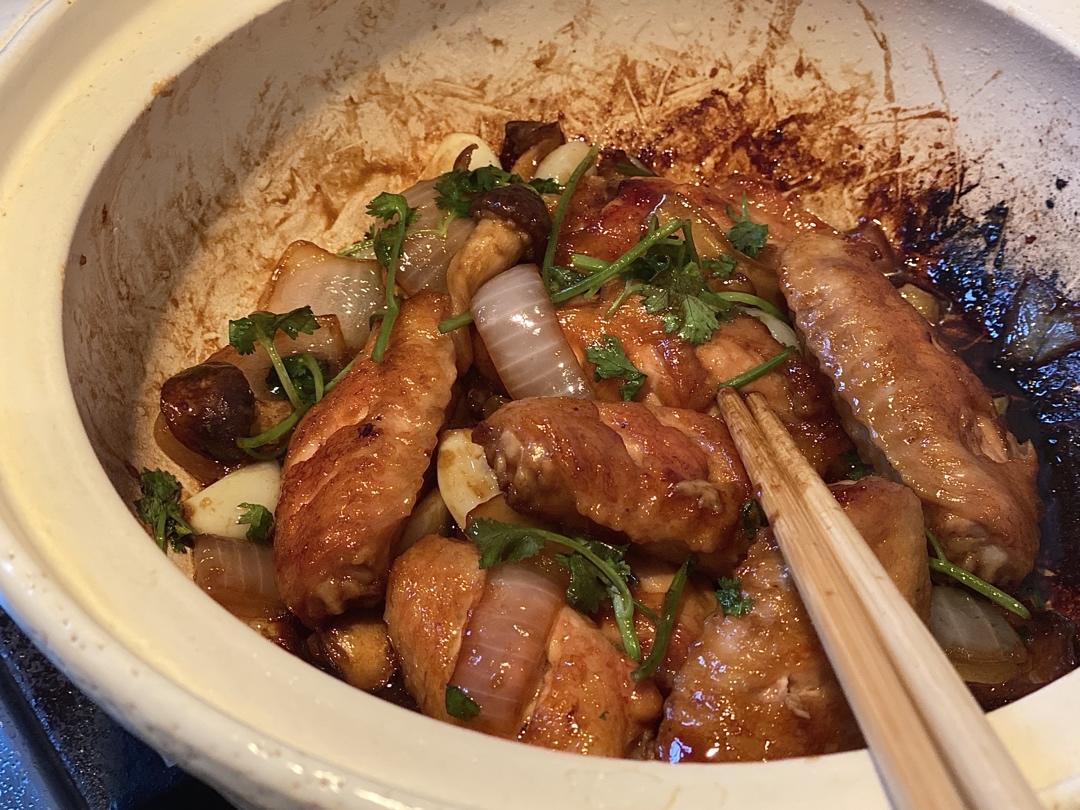 啫啫鸡翅煲
