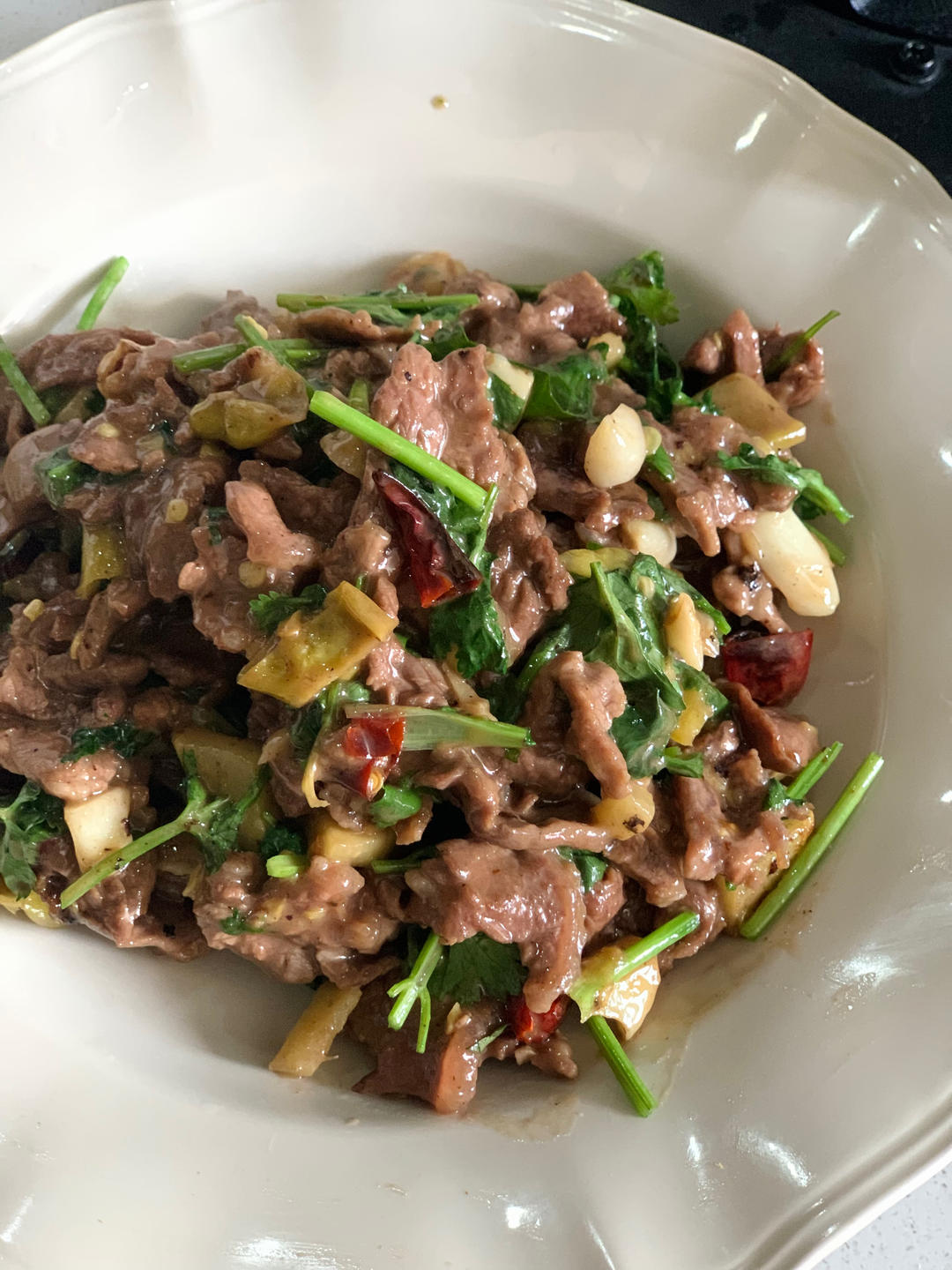 小炒黄牛肉，肉嫩味香！太好吃了简直是米饭杀手！