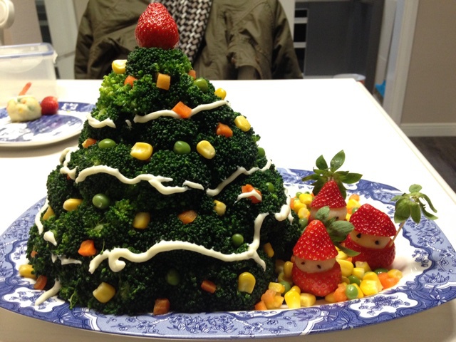 圣诞树沙拉