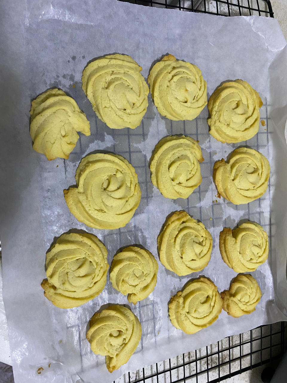 原味曲奇 超级简单0失败❗️不需要杏仁粉