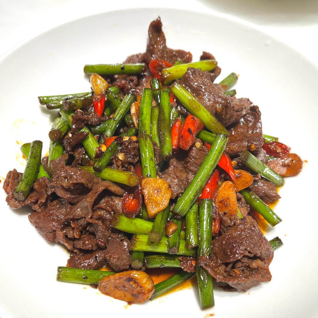 蒜薹牛肉