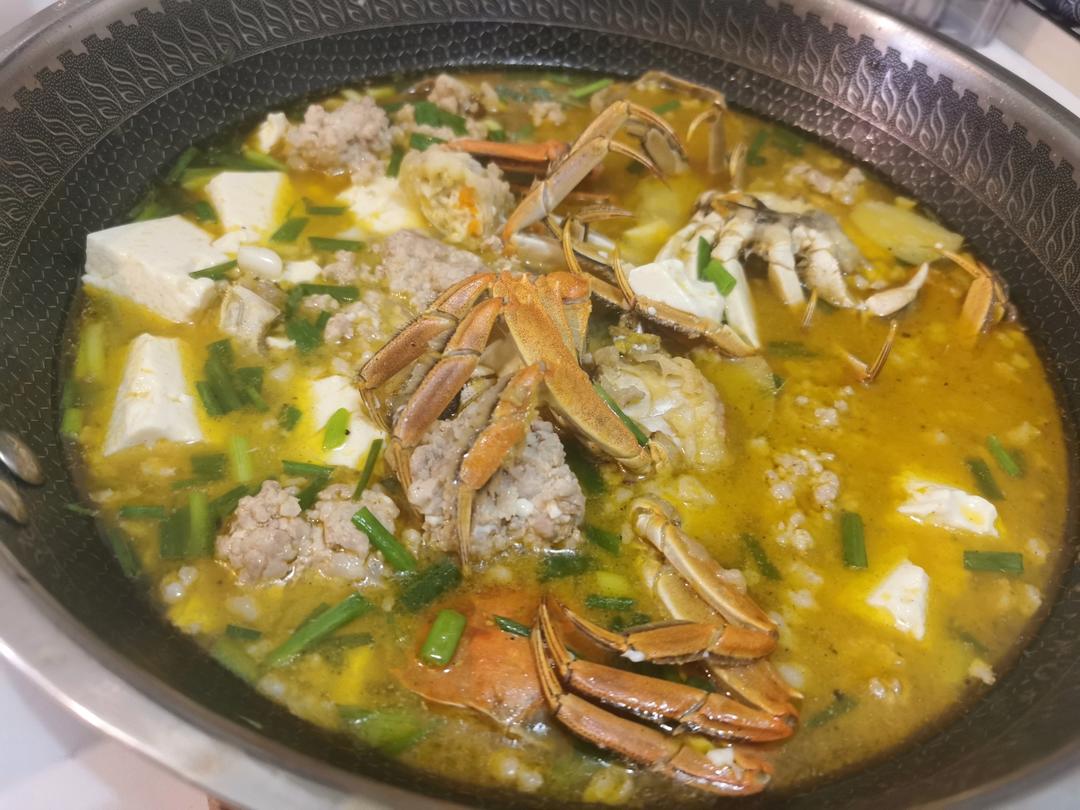 梭子蟹豆腐煲 by wqy