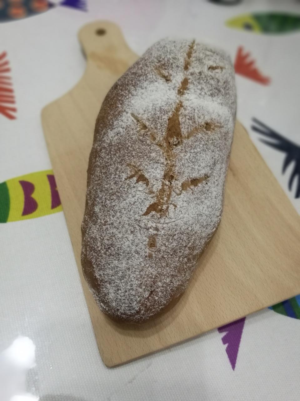 黑麦核桃红糖面包