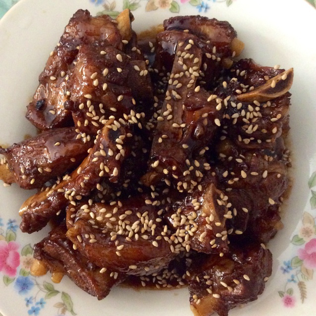 懒人版糖醋排骨