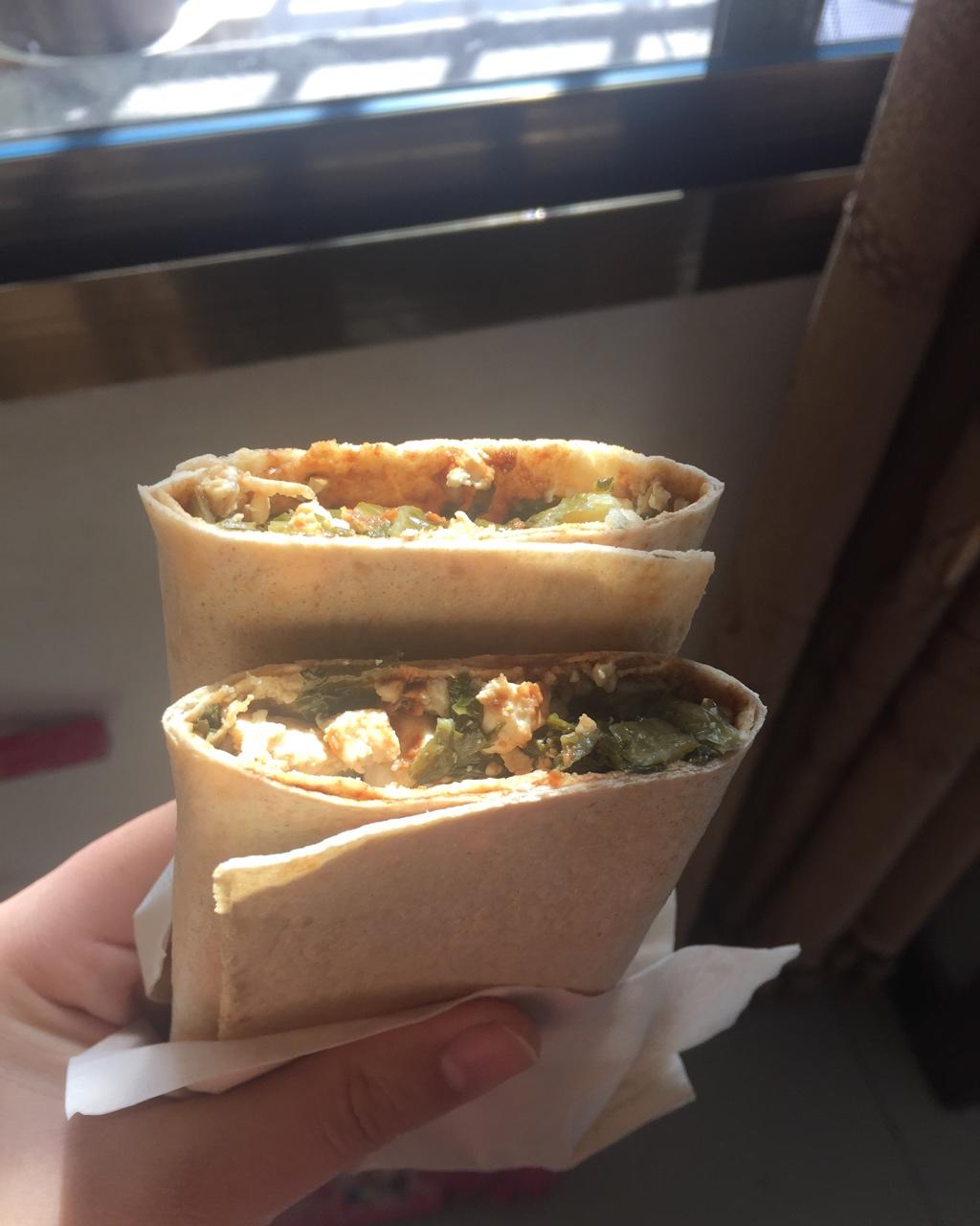 杂粮煎饼包——让不爱吃粗粮的孩子爱上粗粮