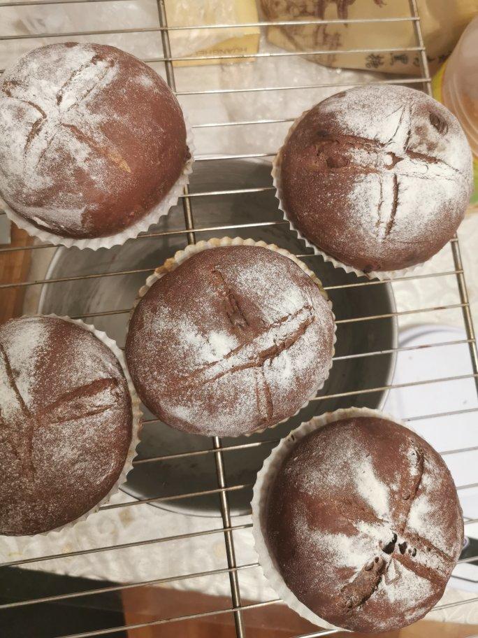 香蕉巧克力软欧