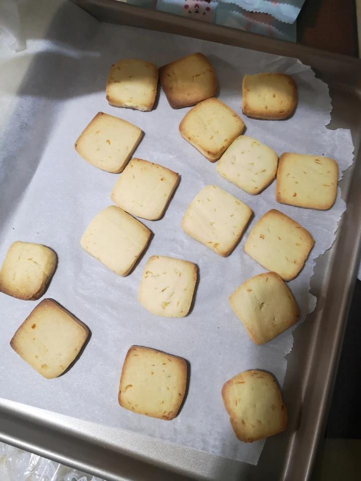 清香柠檬饼干