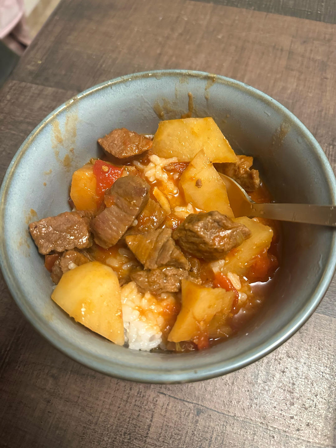 番茄土豆炖牛肉