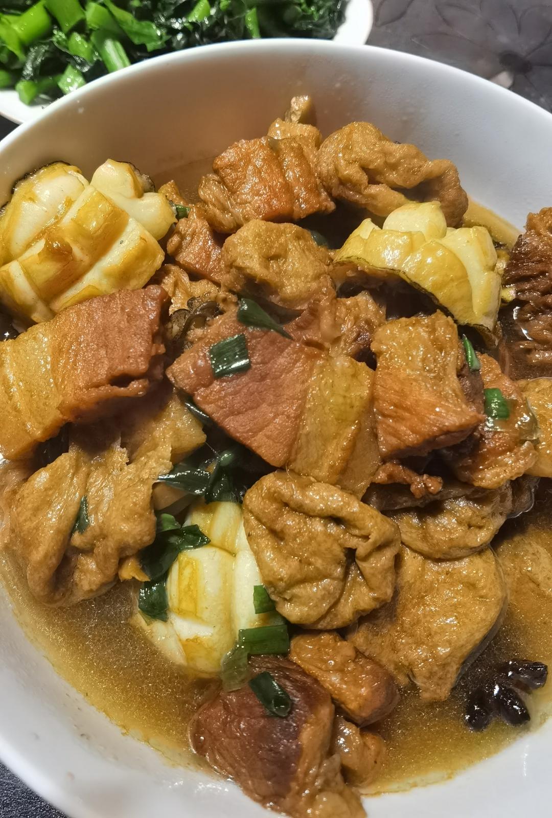 过年硬菜【鲍鱼红烧肉】