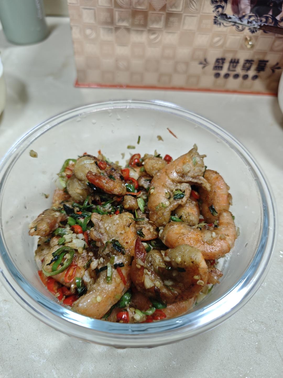 绝对不能错过！好吃到舔盘的椒盐大虾🦐