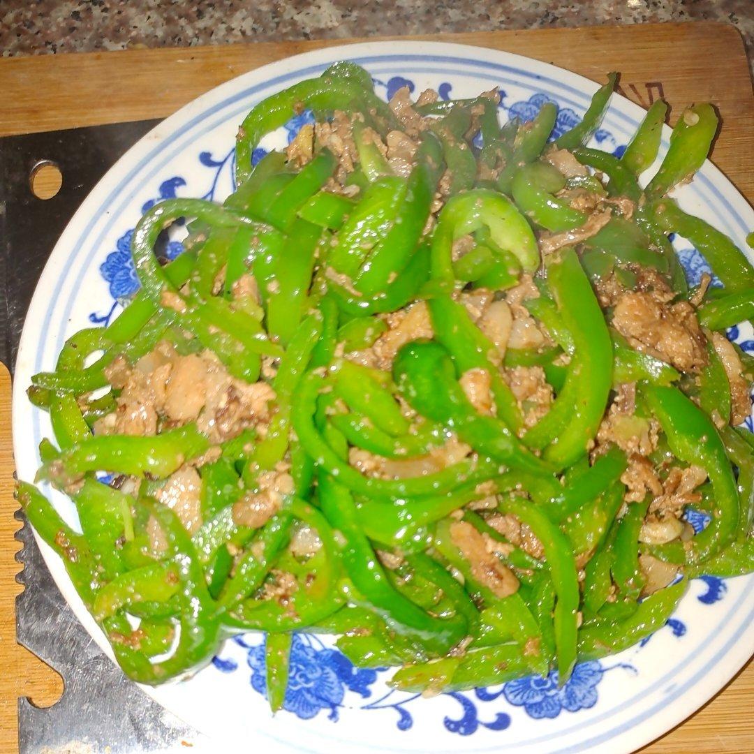 家常菜青椒炒肉