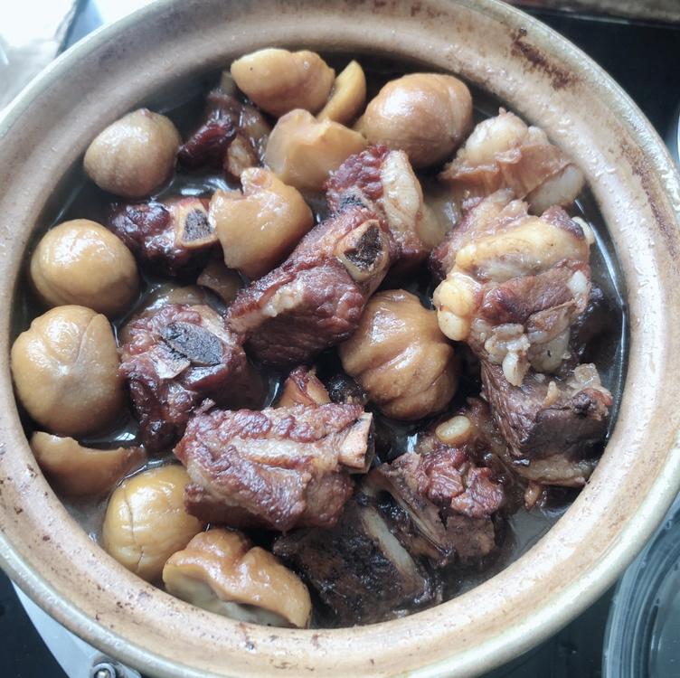 板栗焖排骨