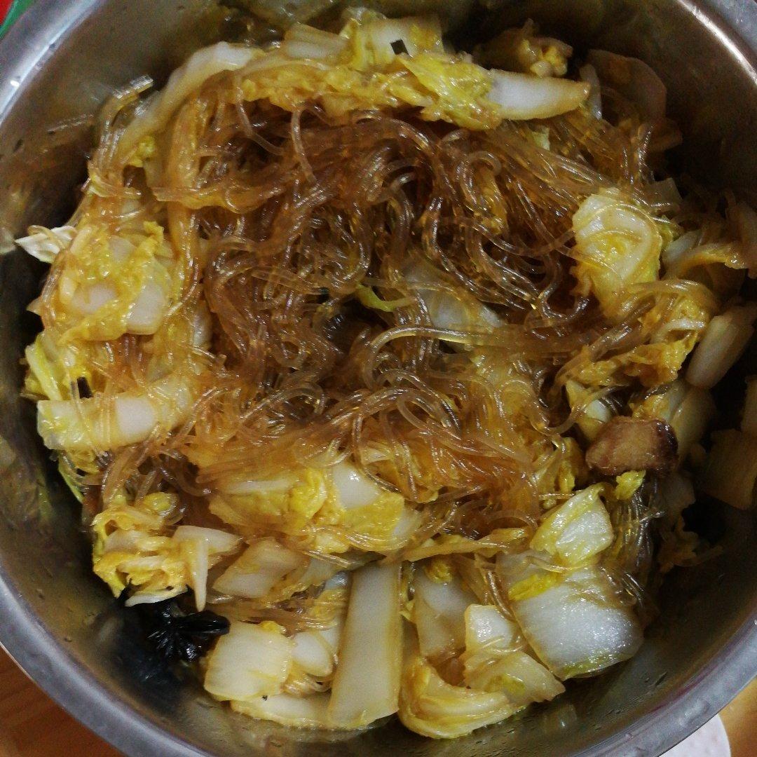 大白菜炒粉丝