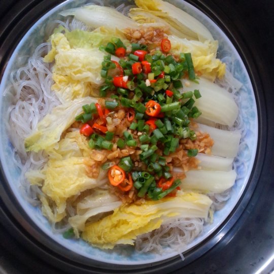 蒜蓉粉丝蒸娃娃菜