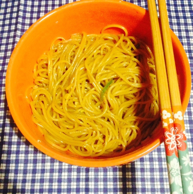 辣辣的干拌面