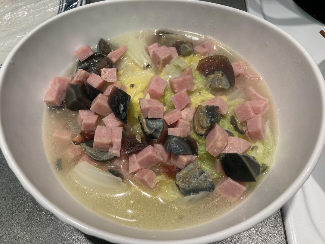 鲜掉眉毛的上汤娃娃菜