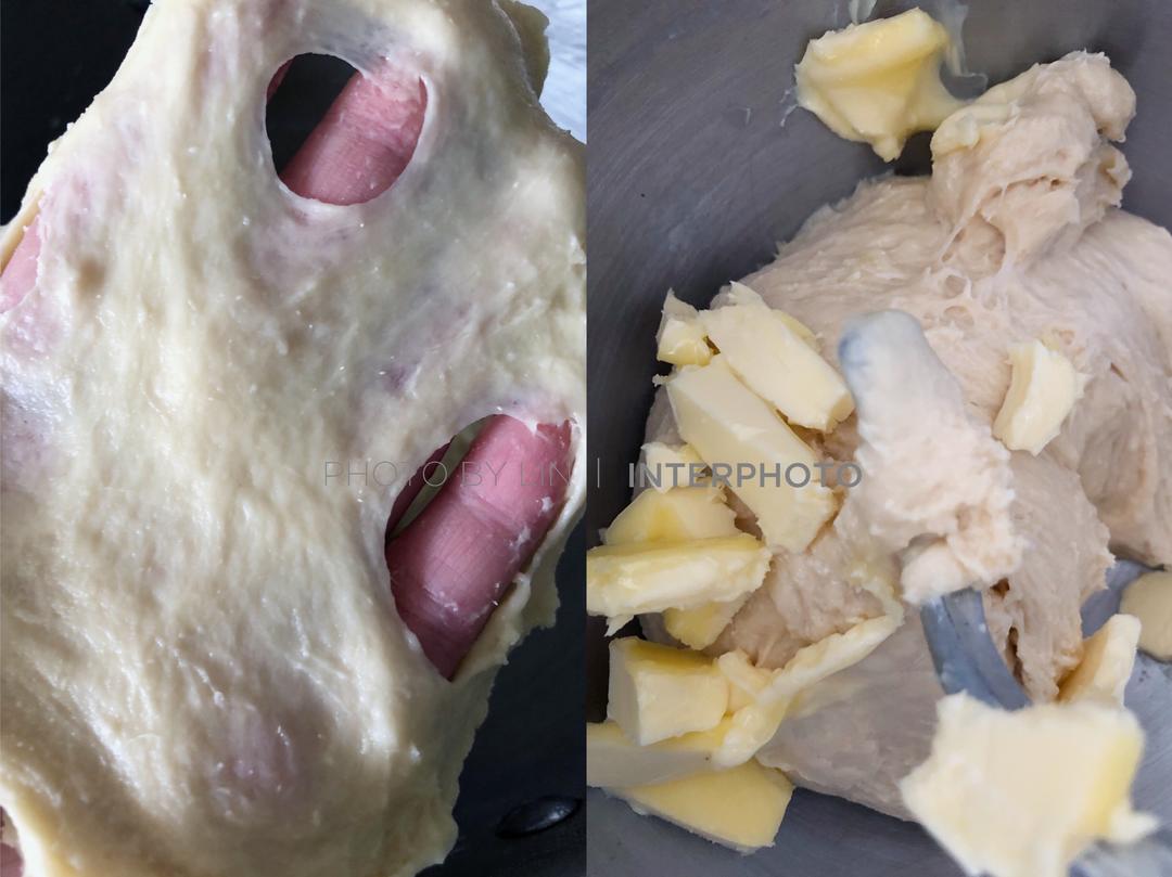 纯奶手撕吐司的做法 步骤1