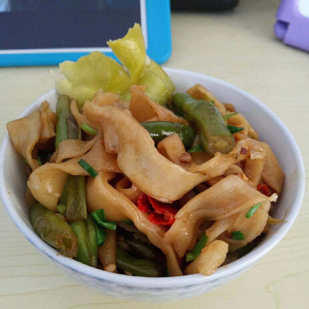 豆角焖面