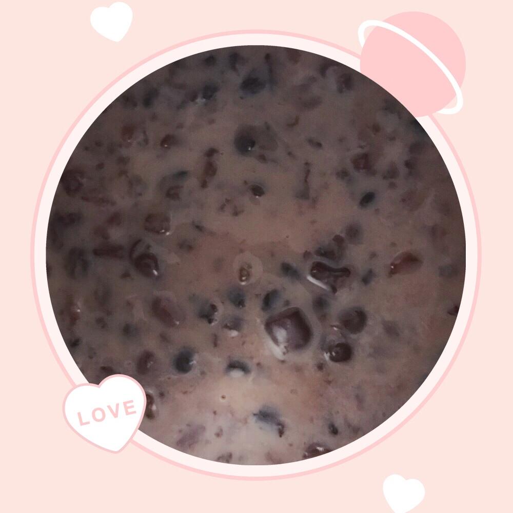 紫米红豆粥
