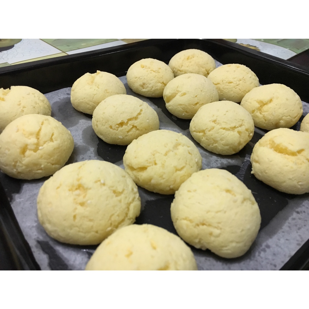 黑芝麻麻薯面包