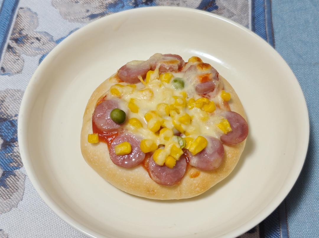 双拼迷你披萨（虾仁杂蔬➕榴莲芝士）