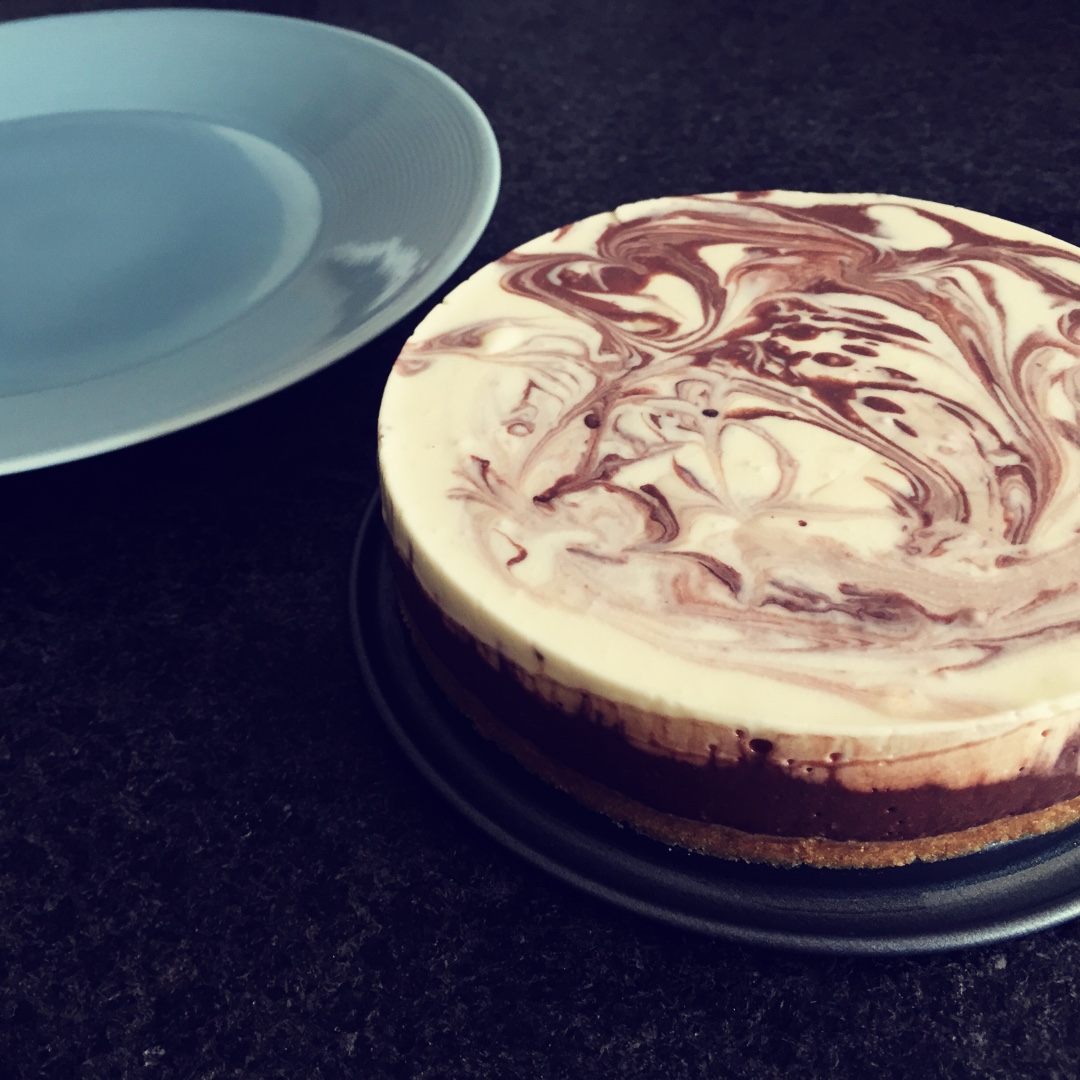 摩卡大理石冻芝士蛋糕