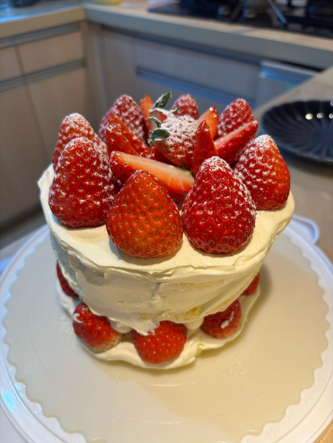 超柔软6寸戚风蛋糕(附8寸配方)零失败 超详细‼️含操作视频