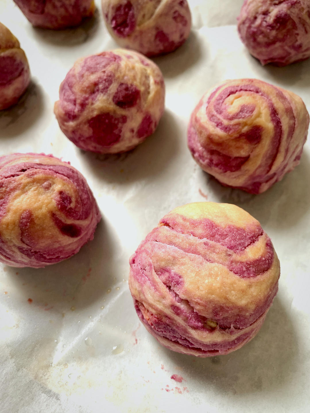 [香兰世家]掌心里的爱--紫薯蛋黄酥