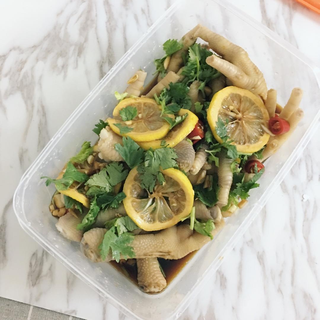 香辣蒜香凉拌爽脆鸡脚