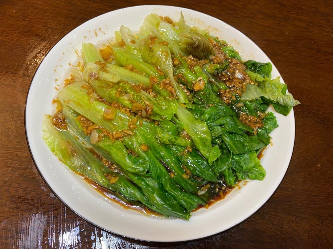 5分钟上桌的蚝油生菜