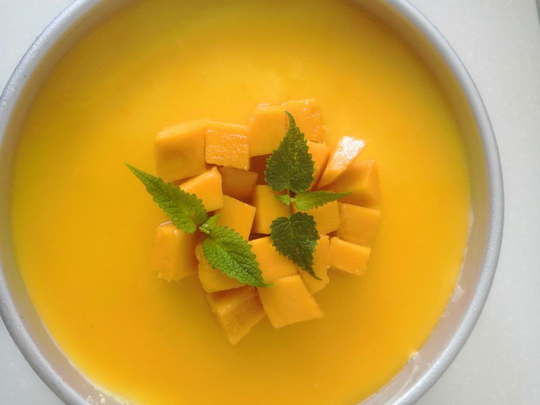 【视频】芒果慕斯（6寸） | 含镜面果胶配方