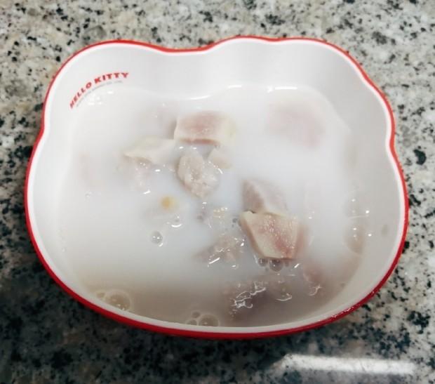 香芋椰奶糖水的做法