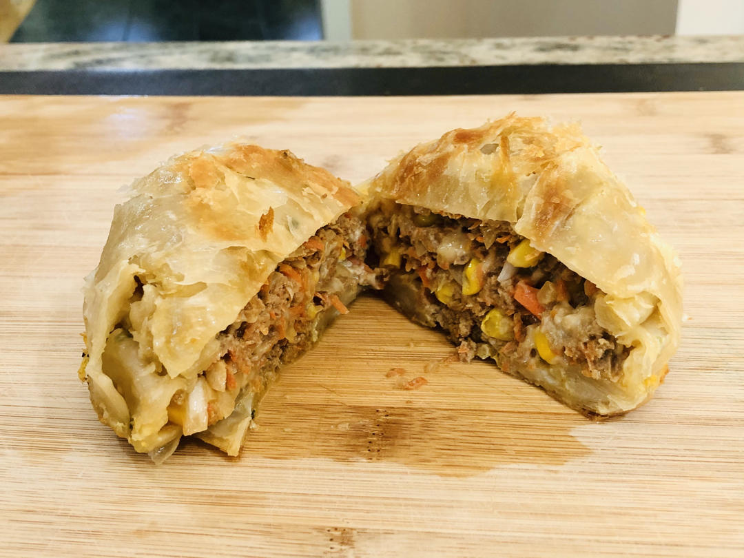 好吃的手抓饼豆腐肉卷