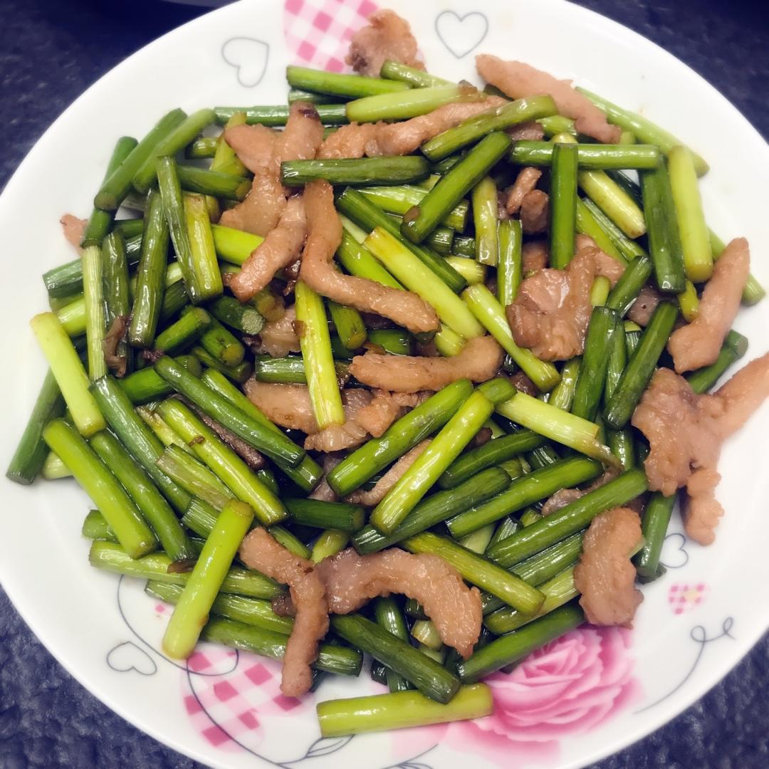 蒜薹炒肉