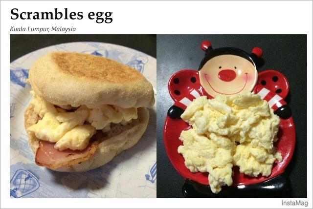 Scrambled egg 美式炒蛋的做法