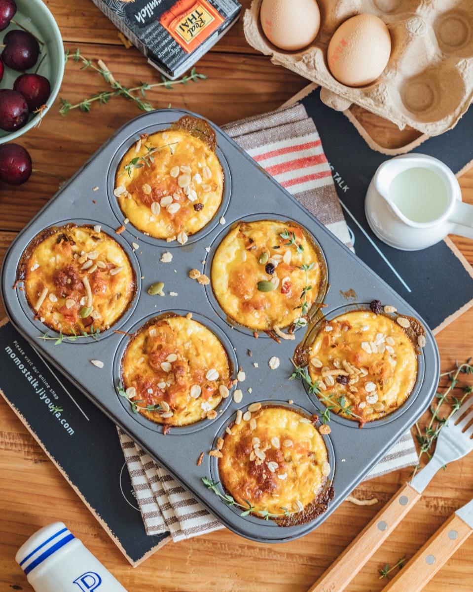 鸡蛋蔬菜玛芬杯