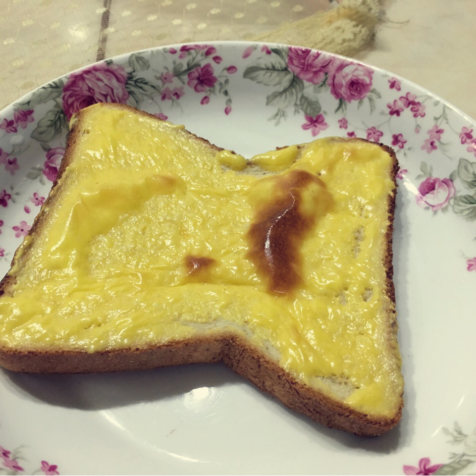 乳酪厚片（消耗吐司，奶油奶酪）