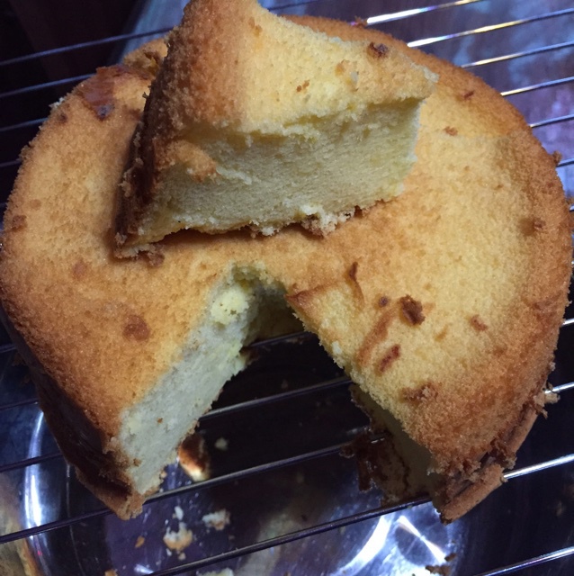 超好记八寸戚风蛋糕（后蛋法）