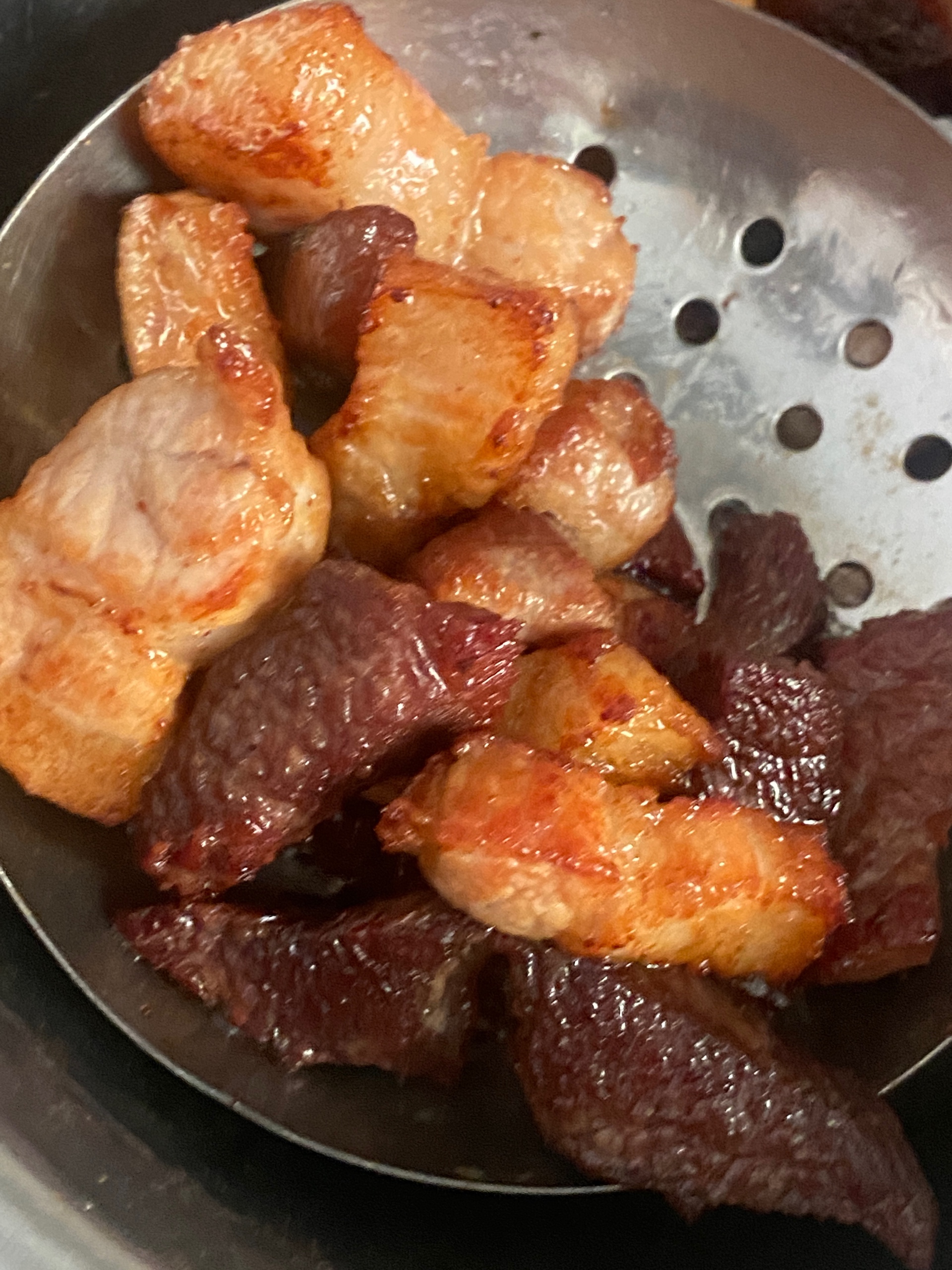 香辣不腻的干煸五花肉/牛肉的做法 步骤5
