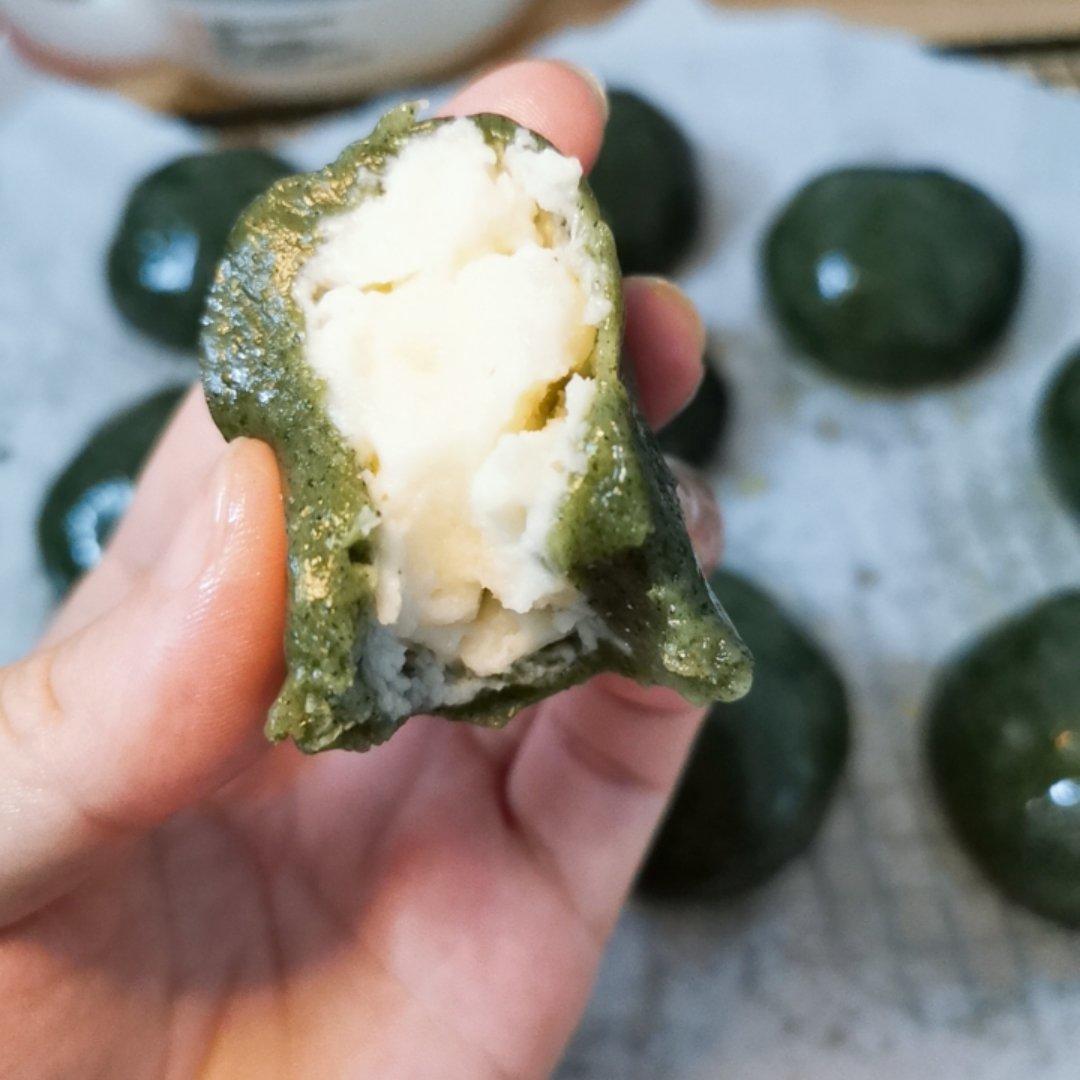 鲜奶青团，网红奶香青团