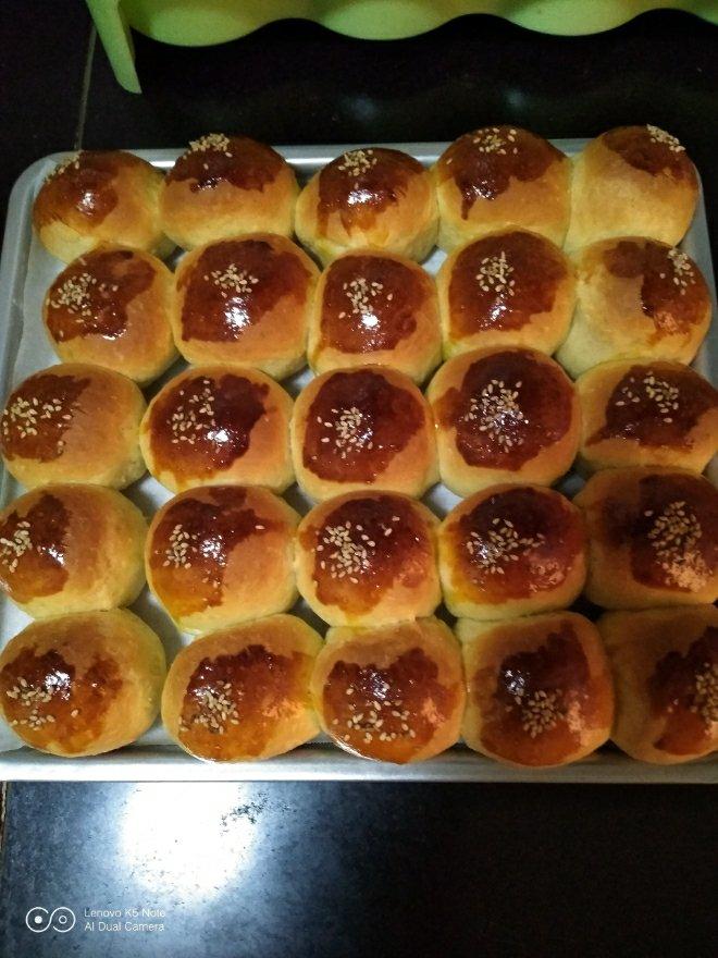 普通面粉做的柔软小餐包