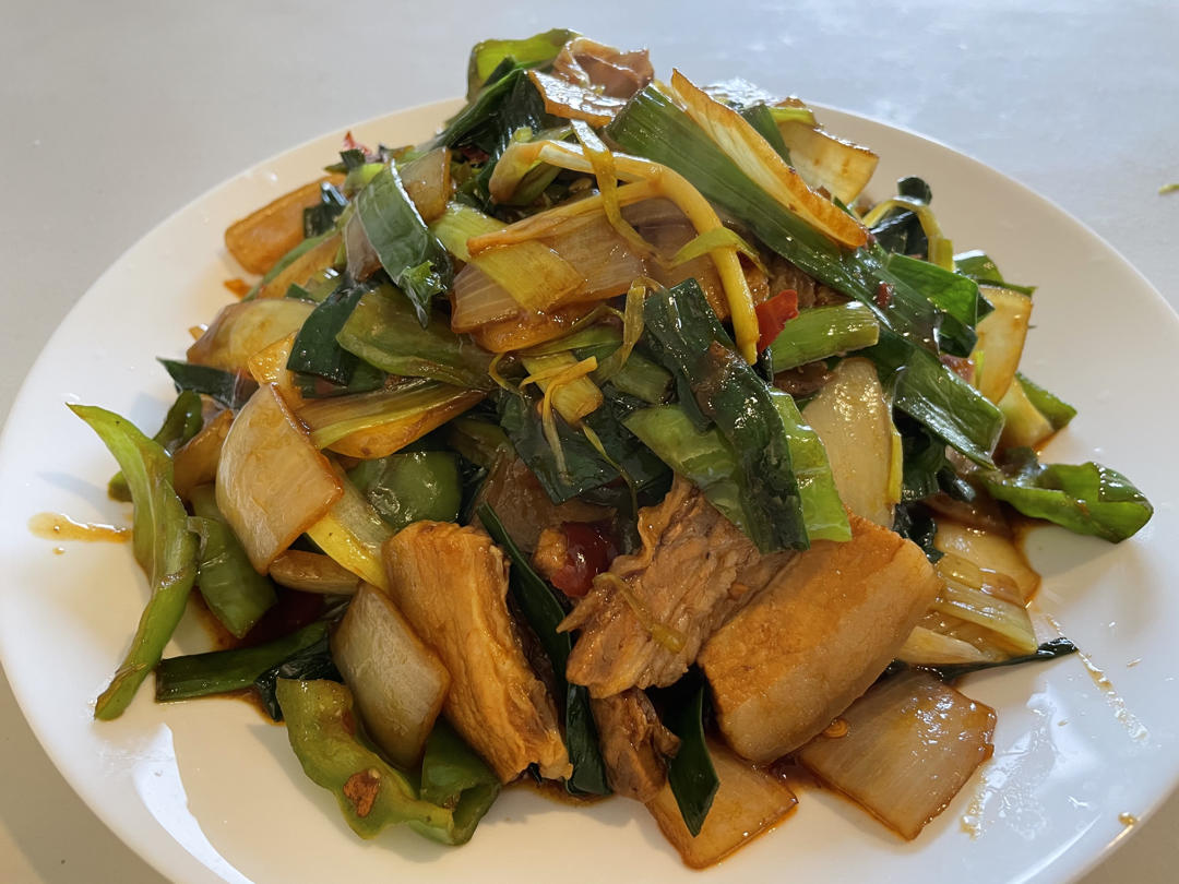蒜苗回锅肉