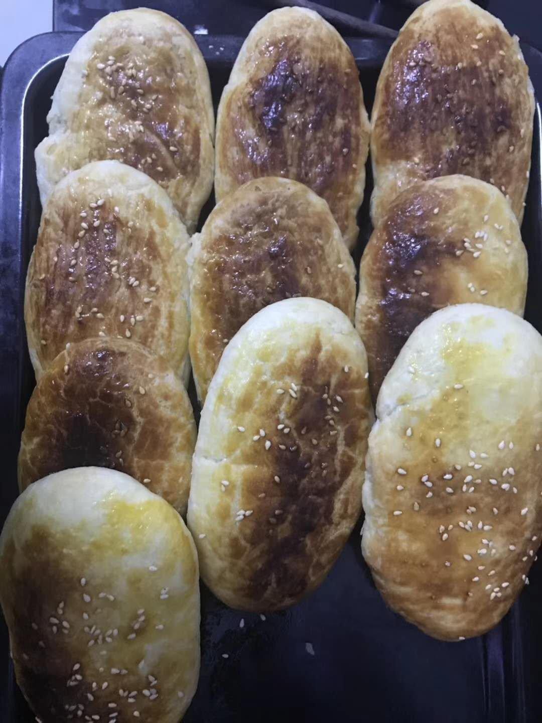 不用发面的雪菜猪肉烤饼（烤箱版）